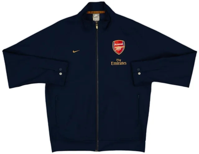 2007-08 Arsenal Nike Track Jacket - 8/10 - (M)