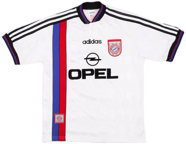 adidas 1996-98 Bayern Munich Away Shirt - 8/10 - (Y)