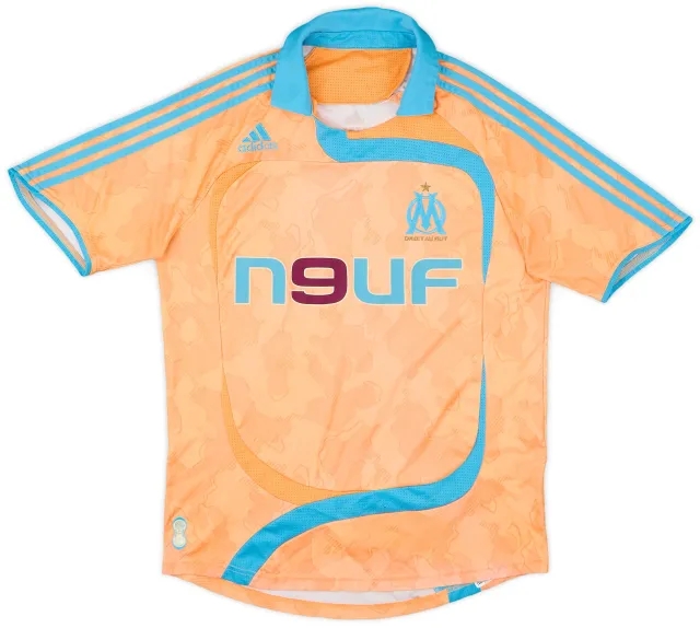 adidas 2007-08 Olympique Marseille Third Shirt - 5/10 - (S)