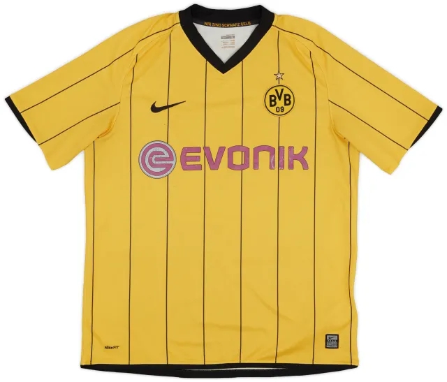Nike 2008-09 Borussia Dortmund Home Shirt - 5/10 - (L)