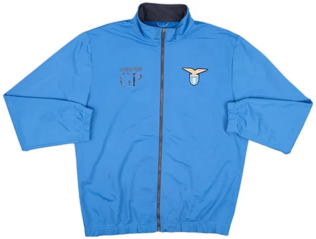 2012-13 Lazio Staff Issue Macron Track Jacket GP - 6/10 - (3XL)