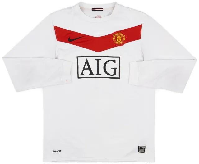 Nike 2009-10 Manchester United GK Shirt - 6/10 - (L.Boys)