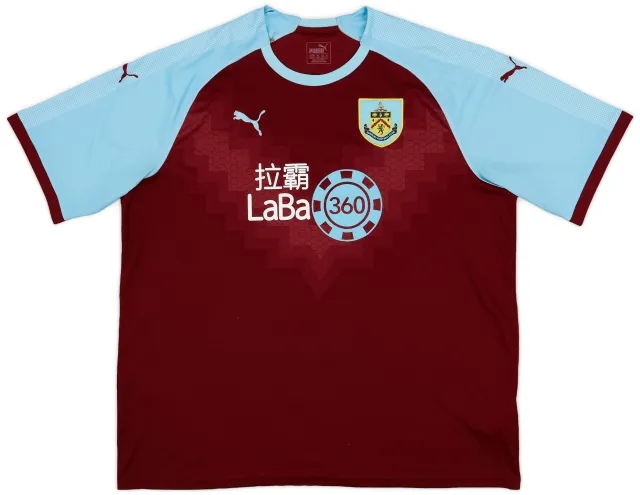 Puma 2018-19 Burnley Home Shirt - 8/10 - (3XL)