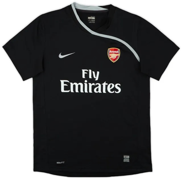 Nike 2008-09 Arsenal GK S/S Shirt - 9/10 - (XL.Boys)
