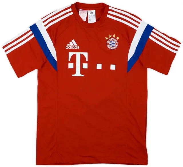 2013-14 Bayern Munich adidas Cotton Tee - 9/10 - (XL.Boys)