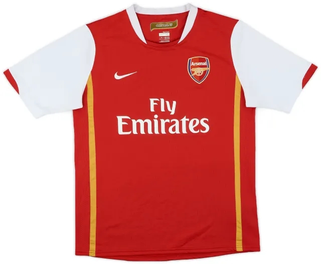 Nike 2006-08 Arsenal Home Shirt - 6/10 - (XL.Boys)
