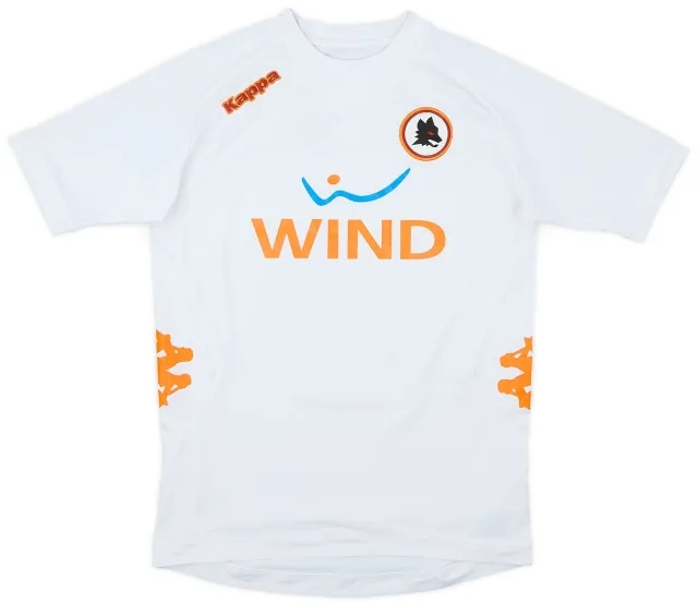 Kappa 2011-12 Roma Away Shirt - 6/10 - (XL.Boys)