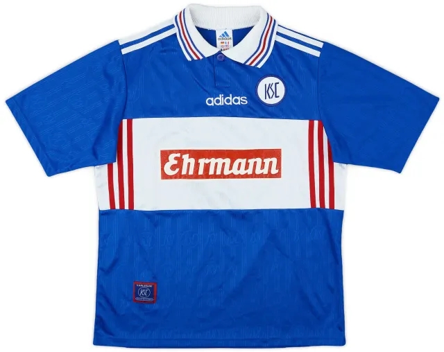 adidas 1997-98 Karlsruher Away Shirt - 9/10 - (XL.Boys)