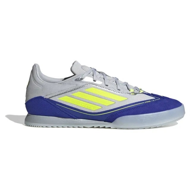 Adidas F50 Messi Freestyle In La Vida Rapida - Silver Metallic/Solar Yellow/Lucid Blue - ['Silver']