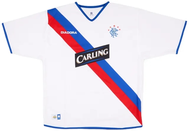 Diadora 2004-05 Rangers Away Shirt - 5/10 - (XL)