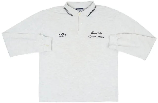 2002-03 Brescia Umbro Polo L/S Shirt - 6/10 - (M)