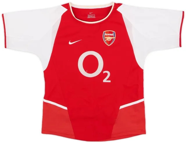 Nike 2002-04 Arsenal Home Shirt - 6/10 - (S.Boys)