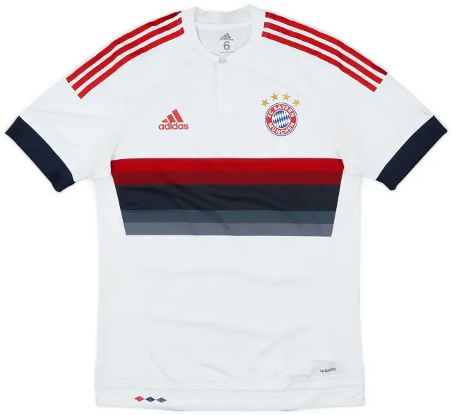 adidas 2015-16 Bayern Munich Player Issue Away Shirt - 6/10 - (M)