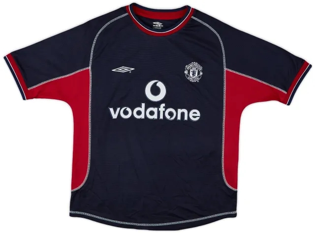 Umbro 2000-01 Manchester United Third Shirt - 8/10 - (Y)