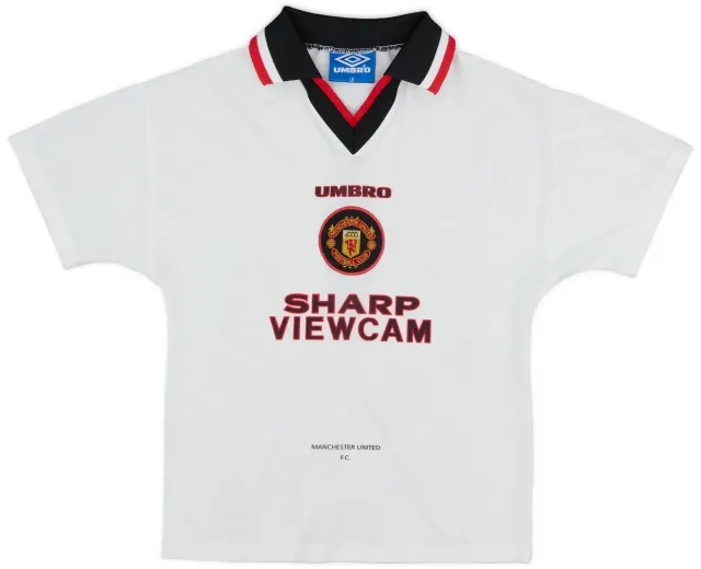 Umbro 1996-97 Manchester United Away Shirt - 5/10 - (L.Boys)