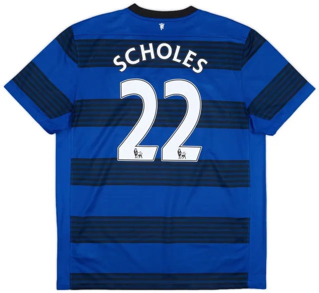 Nike 2011-13 Manchester United Away Shirt Scholes #22 - 8/10 - (XL)