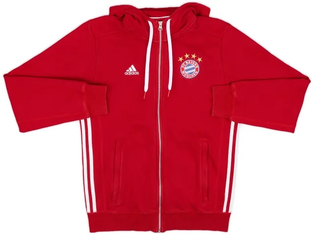 2016-17 Bayern Munich adidas Bad-Boys Hooded Sweat Top - 9/10 - (S)