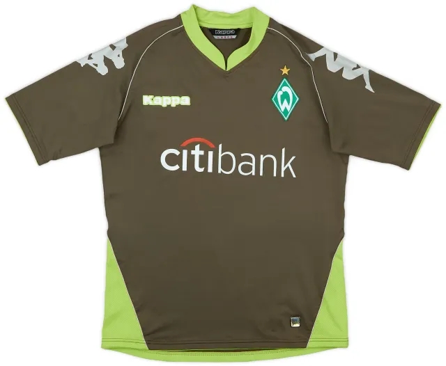 Kappa 2007-08 Werder Bremen Away Shirt - 7/10 - (L)
