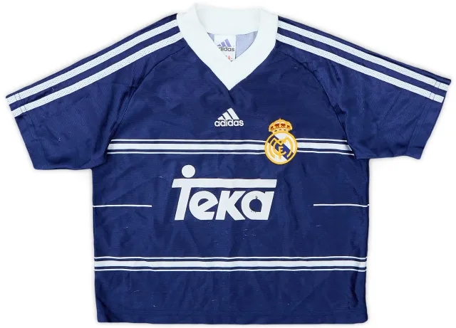 adidas 1998-99 Real Madrid Away Shirt - 5/10 - (6-7 Years)