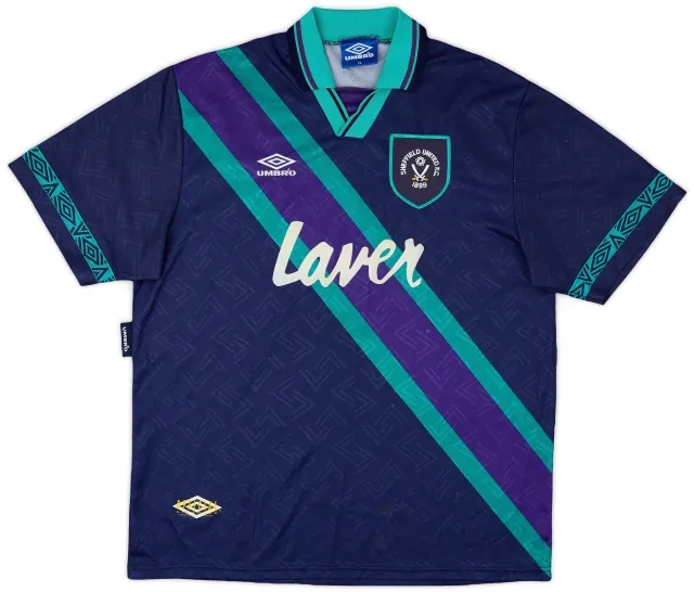Umbro 1993-95 Sheffield United Away Shirt - 8/10 - (XL)