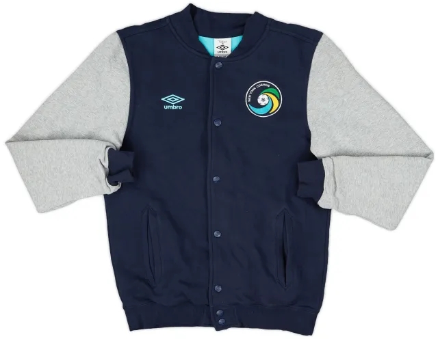 2011-12 New York Cosmos Umbro Bomber Jacket - 8/10 - (M)
