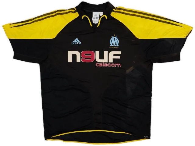 adidas 2004-05 Olympique Marseille Third Shirt - 6/10 - (XL)