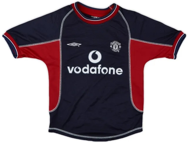 Umbro 2000-01 Manchester United Third Shirt - 9/10 - (6-7 Years