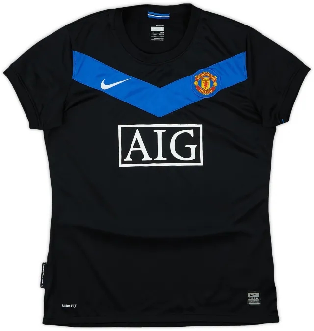 Nike 2009-10 Manchester United Away Shirt - 7/10 - (Women's L)