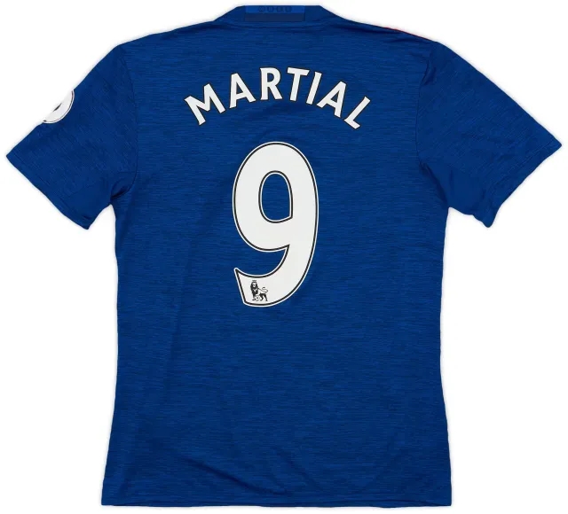 adidas 2016-17 Manchester United Away Shirt Martial #9 - 5/10 - (S)