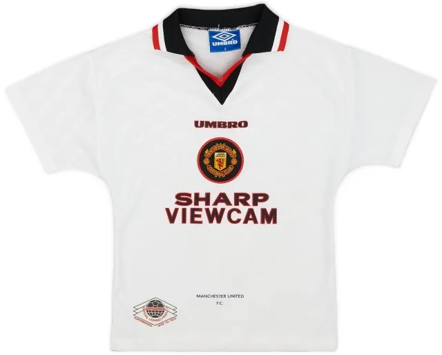 Umbro 1996-97 Manchester United Away Shirt - 8/10 - (S.Boys)