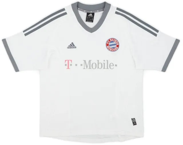 adidas 2002-03 Bayern Munich Away Shirt - 6/10 - (L.Boys)