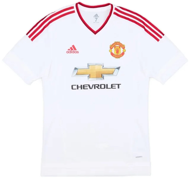 adidas 2015-16 Manchester United Player Issue Away Shirt #8 - 7/10 - (M/L)