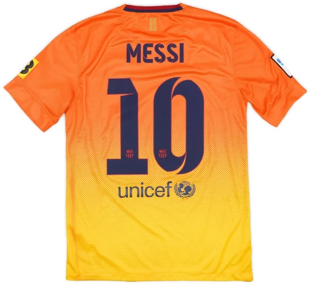 Nike 2012-13 Barcelona Away Shirt Messi #10 - 9/10 - (S)
