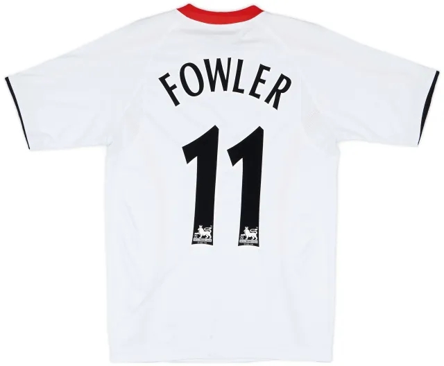 Reebok 2005-06 Liverpool Away Shirt Fowler #11 - 8/10 - (S)