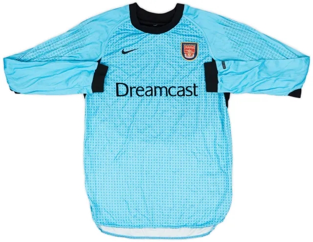 Nike 2000-01 Arsenal GK Shirt - 9/10 - (XL.Boys)