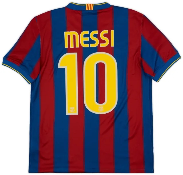 Nike 2009-10 Barcelona Home Shirt Messi #10 - 6/10 - (S)