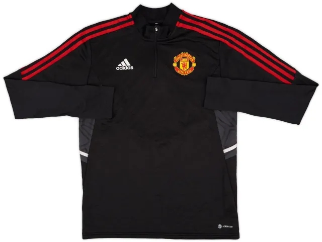 2022-23 Manchester United adidas Track Jacket - 8/10 - (M)