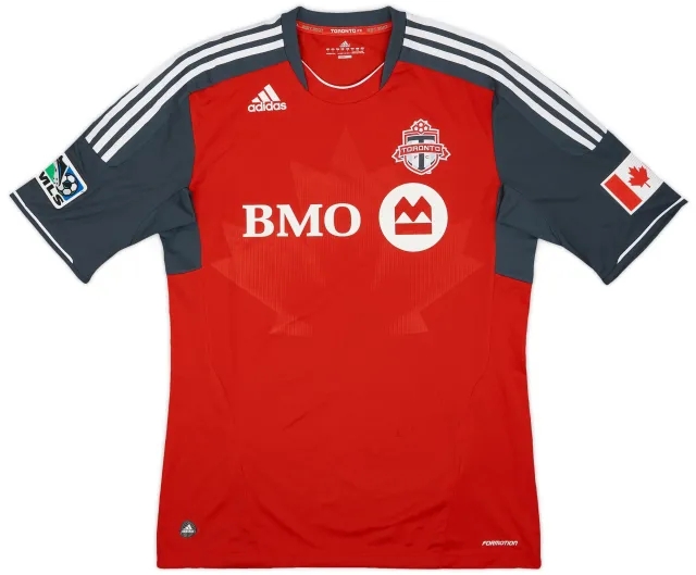adidas 2011-13 Toronto FC Player Issue Home Shirt - 5/10 - (L)