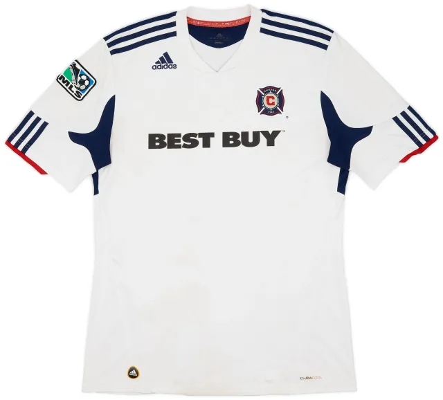 adidas 2010-12 Chicago Fire Away Shirt - 5/10 - (L)