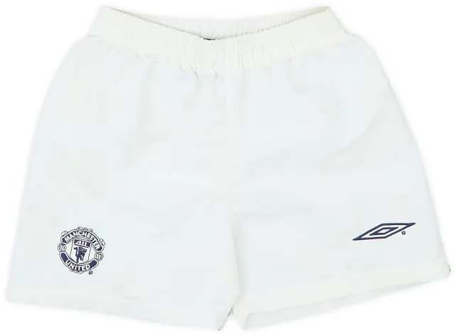 Umbro 1999-00 Manchester United Away Alternate Shorts - 8/10 - (4-5 Years)
