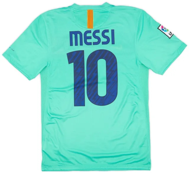 Nike 2010-11 Barcelona Away Shirt Messi #10 - 7/10 - (S)