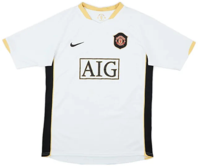 Nike 2006-08 Manchester United Away Shirt - 6/10 - (XL.Boys)