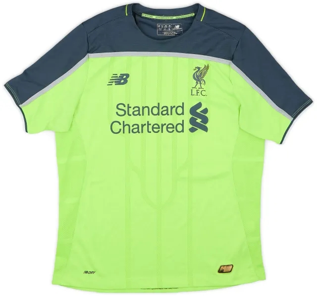 NewBalance 2016-17 Liverpool Third Shirt - 6/10 - (XL.Boys)