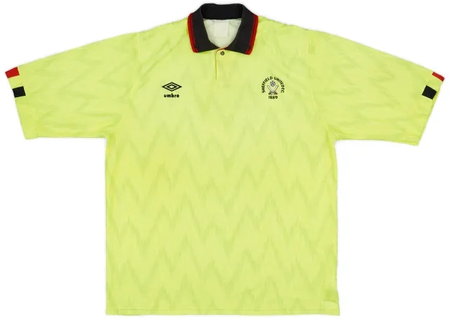 Umbro 1989-91 Sheffield United Away Shirt - 8/10 - (XL)