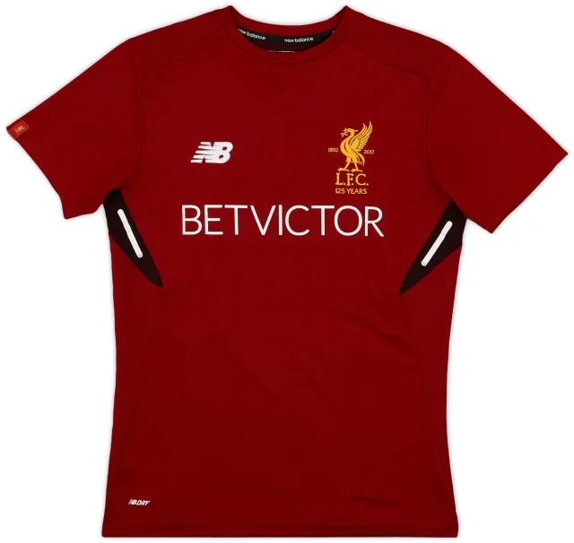2017-18 Liverpool New Balance Training Shirt - 6/10 - (S)
