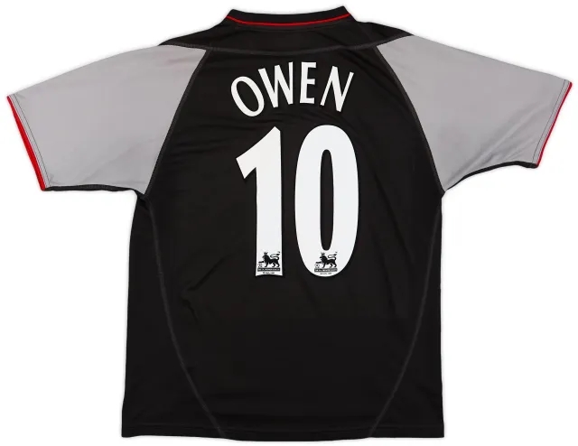 Reebok 2002-04 Liverpool Away Shirt Owen #10 - 9/10 - (M)