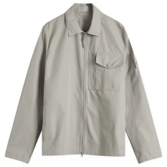 Stone Island Ghost Waterproof Cotton Overshirt - Dust