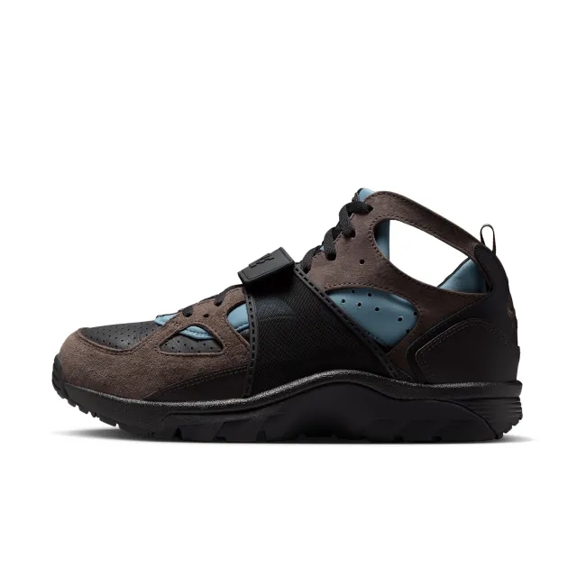 Nike Men's Air Trainer Huarache SP Sneaker Black/Baroque Brown/Smokey Blue