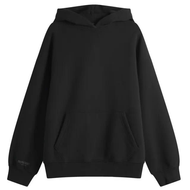 Represent Women's Boyfriend Hooded Sweatshirt Jet Black