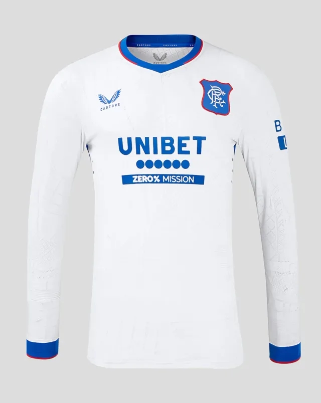 Castore Rangers Mens 24/25 Away Long Sleeve Shirt